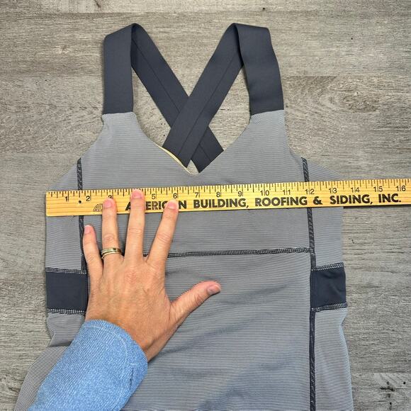 Lululemon Push Ur Limits Tank Gray Size 6 - Picture 8 of 10
